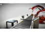 do 3d industrial animation, robotic arm, factory workflow, manufacturing process